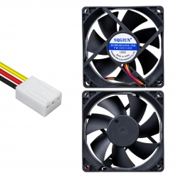 Powermaster ic-216a firçasiz dc fan 80x80x25mm 24 volt 3 pin