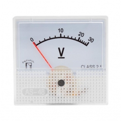 Powermaster IC-230A 0-30V DC Analog Gösterge 45X48 Mm