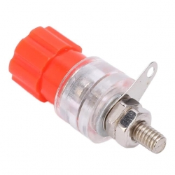 Powermaster IC-240B Şeffaf 4Mm Büyük Boy Banana Born Klemens (1 Adet)