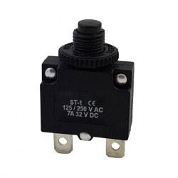 Powermaster IC-271S ST-1 Termik Resetli Sigorta 125/250V AC 32V DC 7 Amper