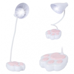 Powermaster JF-1623 20 LED'li 2.5 Watt Şarjlı Esnek Masa Lambası (OM-114) - Dokunmatik Ve USB Şarjlı