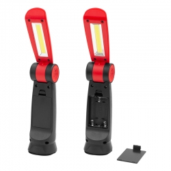 Powermaster jk102 led+cob işik çok fonksiyonlu pilli (3*aaa) el feneri