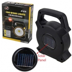 Powermaster JY-819A COB Ve Angel LED'li 3 Modlu Solar + Usb Şarjlı Çalışma Lambası