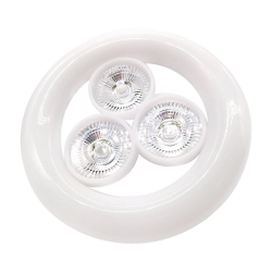 Powermaster kk-901 e27 duy 36 watt beyaz 3lü ufo led lamba