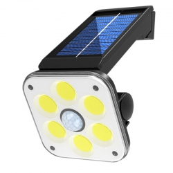 Powermaster lf-1750a 54 cob ledli 3 modlu sensörlü solar induksiyon duvar lambasi