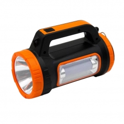 Powermaster mh-818a şarjli + solar 5 modlu çok fonksiyonlu 3w+15w işildak el feneri