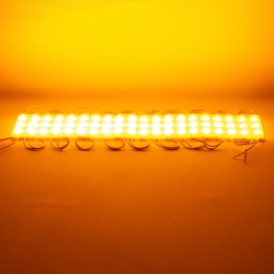 Powermaster modül led 12v 1.5w sari 2835 69x16 mm ip65 160-180lm 160 derece