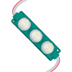 Powermaster modül led 12v 3w yeşil 74x20 mm 3030