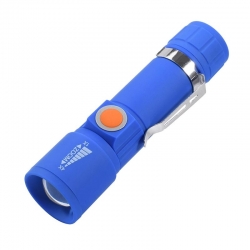 Powermaster mx-616s usb şarjli 3 modlu plastik kasa mini el feneri
