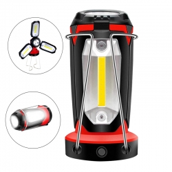 Powermaster mx-8801 3xcob led+ 3w led çok fonksiyonlu çalişma - kamp lambasi