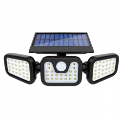 Powermaster mx-w771a sensörlü 3 modlu 74 ledli solar aydinlatmali duvar lambasi