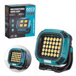 Powermaster mx-w893 4000k - 7000k - kirmizi 30 cob ledli çok fonksiyonlu çalişma lambasi (powerbank)