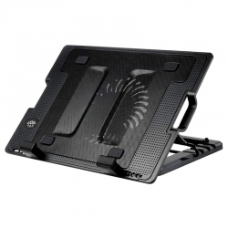 Powermaster nb339 120mm tek fanli işikli notebook soğutucu (9/17 notebooklar ile uyumlu)