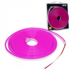 Powermaster neon led şerit mor 12 volt 5 metre