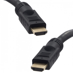 Powermaster plastik düz siyah 30 metre gold poşetli hdmi kablo
