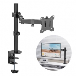 Powermaster PM-051 13-27'' Mekanik Tek Kol LCD-LED Gaming Monitör Tutucu Stand Askı Aparatı