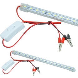 Powermaster PM-11057 30 CM Akü Maşalı 12 Volt - 5 Watt T8 Led Bar Ampul