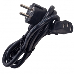 Powermaster pm-11601 siyah 3x1 mm 3 metre c7 power kablo