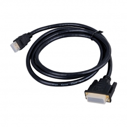 Powermaster pm-12002 hdmi erkek - dvi erkek 24+1 gold uçlu 1.5 metre hdmi dvi kablo
