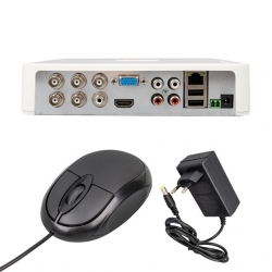 Powermaster PM-12180 4 Kanal 5MP Destekli 1080N H265 Xmeye Video Çıkışlı DVR/XVR Kayıt Cihazı
