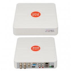 Powermaster PM-12180 4 Kanal 5MP Destekli 1080N H265 Xmeye Video Çıkışlı DVR/XVR Kayıt Cihazı
