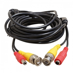 Powermaster pm-13817 10 metre dişi-erkek jackli power kablo + bnc-bnc kablo