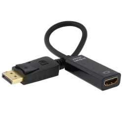 Powermaster pm-14030 display port erkek to hdmi dişi 4k*2k 25cm çevirici kablo