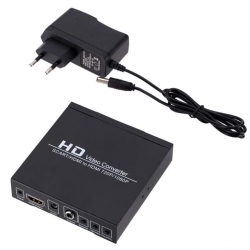 Powermaster PM-14366 Adaptörlü Scart-HDMI To HDMI Çevirici