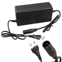 Powermaster PM-14488 54.6 Volt 2.8-3.0 Amper Lithium Batarya Şarj Cihazı 3 Pinli Erkek Jacklı