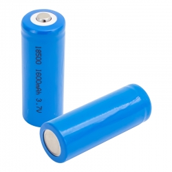 Powermaster pm-14633 3.7 volt 1600 mah şarjli lityum li-ion 18500 pil (başlikli)