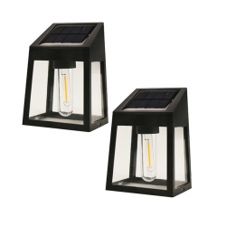 Powermaster PM-14916 Solar Güneş Enerjili Gece Sensörlü Bahçe Aydınlatma Lambası (2'Li Paket)