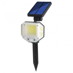 Powermaster pm-14917 sensörlü kumandali 3 kademeli solarli bahçe aydinlatma lambasi