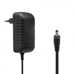 Powermaster pm-15429 24 volt - 1 amper 5.5*2.5 mm uçlu priz tipi plastik kasa adaptör