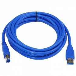 Powermaster pm-15504 usb 3.0  mavi 1.8 metre yazici kablosu