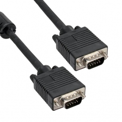 Powermaster PM-16333 15 Pin 3+6 Erkek/Erkek 50 Metre VGA Görüntü Kablosu