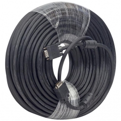 Powermaster PM-16333 15 Pin 3+6 Erkek/Erkek 50 Metre VGA Görüntü Kablosu