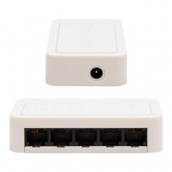 Powermaster PM-17647 5 Port 10/100 Mbps Ethernet Switch