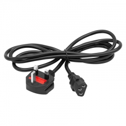 Powermaster pm-17891 3x0.75 mm 1.5 metre ingiliz tip c7 power kablo