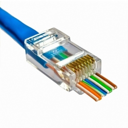 Powermaster pm-18439 ez yeni nesil rj45 cat5/cat6 8p/8c açik uçlu soket (100lük paket)