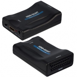 Powermaster PM-18587 HDMI To SCART Aktif Çevirici Dönüştürücü Adaptör PAL/NTSC
