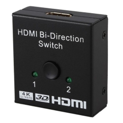 Powermaster pm-19903 4k2k 2 port çift yönlü hdmi splitter birleştirici ve dağitici