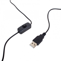 Powermaster pm-20041 cob ledli usb siyah masa lambasi