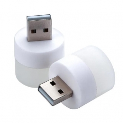 Powermaster PM-20919 Powerbank İçin Taşınabilir USB Beyaz Led Gece Lambası