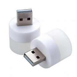 Powermaster PM-20919 Powerbank İçin Taşınabilir USB Beyaz Led Gece Lambası