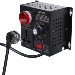 Powermaster PM-21013 10-100V AC 4000 Watt 15A Hız Işık Kontrolü Motor Sürücü Voltaj Regülatör
