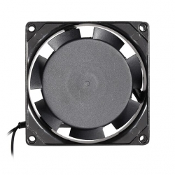 Powermaster PM-21379 90X90x25mm 9X9 Metal Kasa Plastik Pervane AC220 Volt Fan