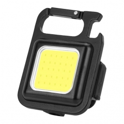 Powermaster PM-21489 Cob Ledli 3 Fonksiyonlu Anahtarlık Şarjlı Lamba