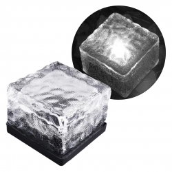 Powermaster pm-21645 solar ledli beyaz tuğla görünümlü bahçe dekorasyon aydinlatma