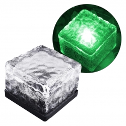 Powermaster pm-21648 solar ledli yeşil tuğla görünümlü bahçe dekorasyon aydinlatma