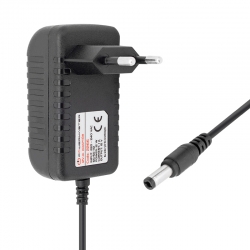 Powermaster pm-2266 12 volt - 1 amper 5.5*2.5 mm uçlu priz tipi matkap şarj adaptörü